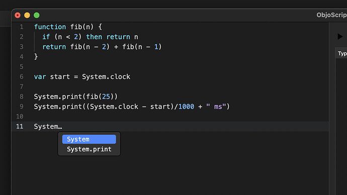 Code editor